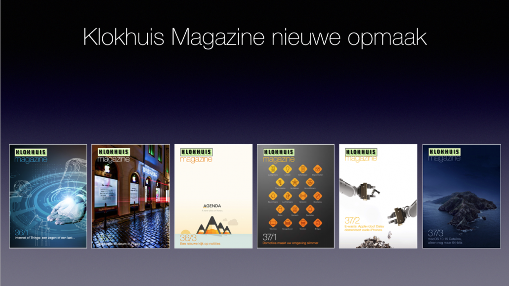 Digitale magazines van Stichting Klokhuis
