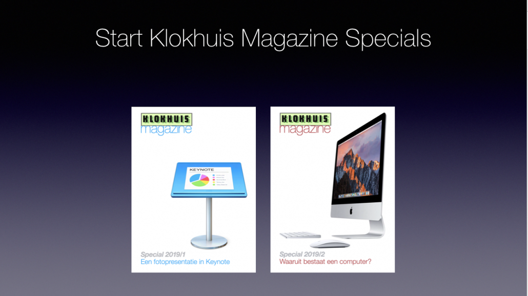 Klokhuis Magazine specials
